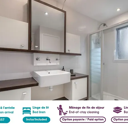 Maison Renovee Pour 8 - 200m Tharon בית נופש